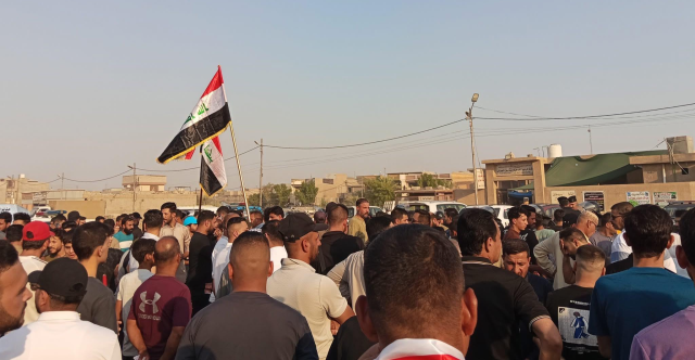 تظاهرة في بعقوبة احتجاجا على تردي الخدمات