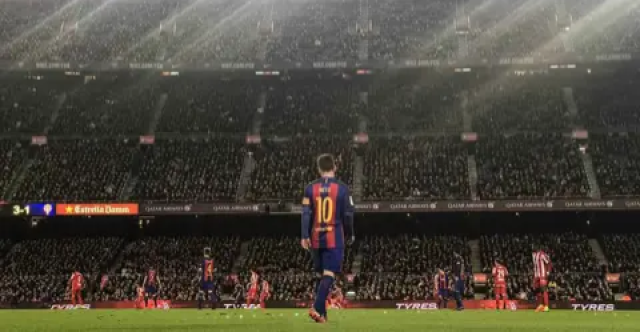 برشلونة يخطط لتكريم ميسي في افتتاح كامب نو الجديد
