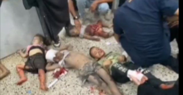 مشاهد قاسية.. إسرائيل ترتكب مجزرة أطفال في غزة (فيديو)