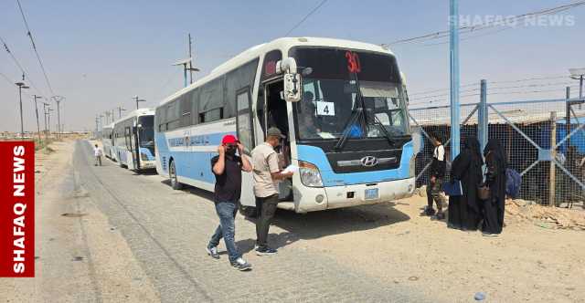 العراق يتسلّم دفعة جديدة قادمة من الهول