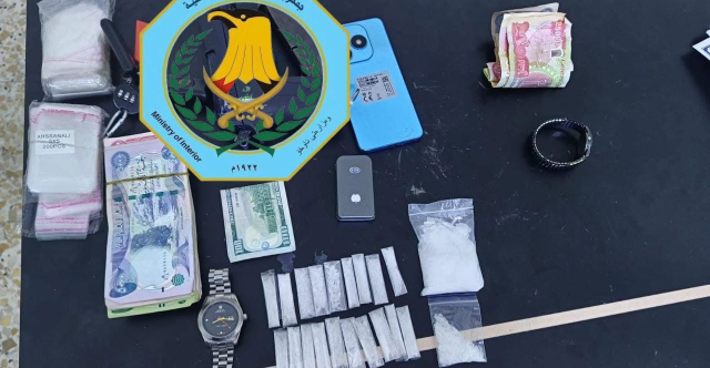 أحدهما فتاة.. اعتقال شخصين بحوزتهما كرستال وسلاح غير مرخص بمدينة الصدر