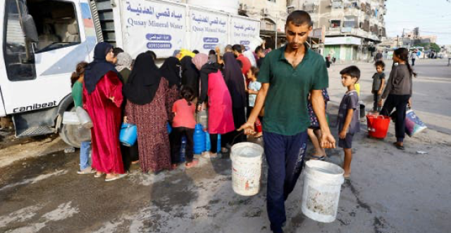 بعد الغذاء.. أزمة مياه خانقة تجتاح غزة