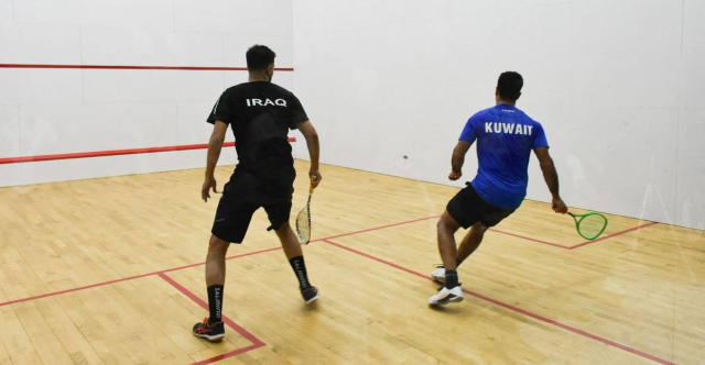 العراق يحقق أول فوز ببطولة مصر الدولية للناشئين بالاسكواش