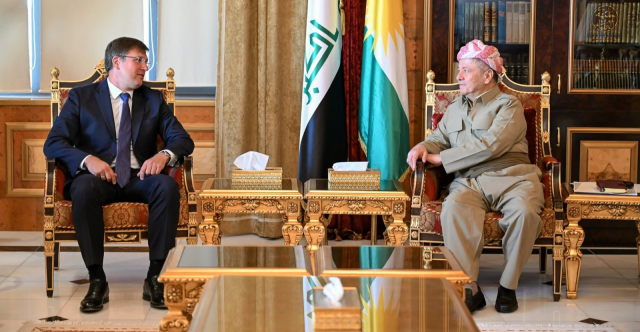 العلاقات بين أربيل وموسكو وتشكيل حكومة الإقليم على طاولة بارزاني والقنصل الروسي