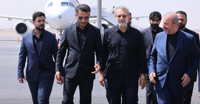 لاريجاني يكشف أهداف زيارته للعراق ويوجه رسائل دعم للمقاومة