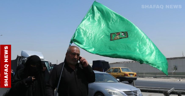 بغداد تشهد انطلاق المسيرة الحسينية الراجلة باتجاه كربلاء (صور)