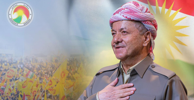 مسعود بارزاني: قوة الحزب الديمقراطي تعني قوة كوردستان