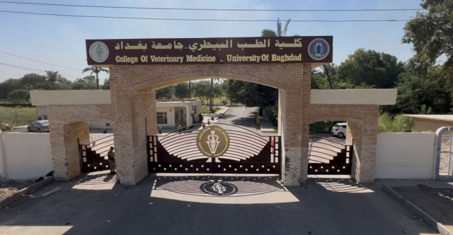 الدفاع المدني يكافح حادث حريق كبير خلف كلية الطب البيطري غربي بغداد