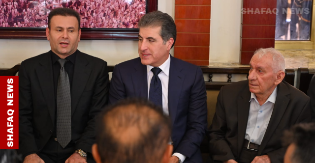 سيد كاكه.. نيجيرفان بارزاني يشارك في وداع شخصية اجتماعية بارزة (صور)