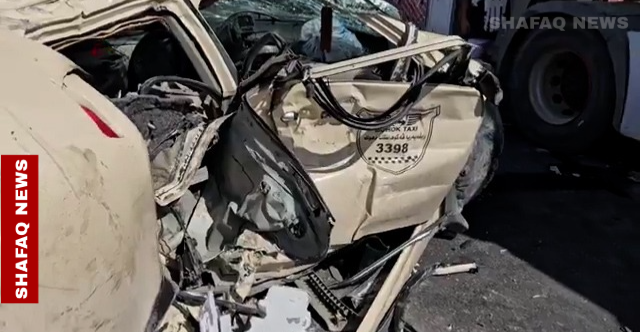 حادث مروع ينهي حياة 3 أشخاص على طريق دهوك - نينوى