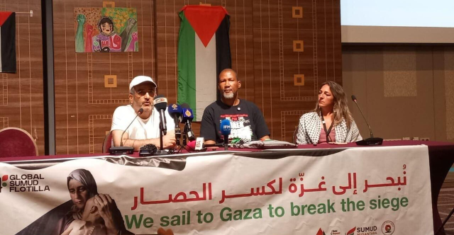 حفيد نيلسون مانديلا ينضم لأسطول كسر الحصار عن غزة