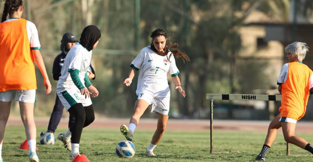 سيدات العراق يواصل تدريباته في بغداد استعدادا لغرب آسيا