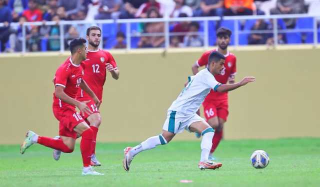 شباب العراق يفوز على نظيره السوري بهدف وحيد في مباراة ودية جرت في النجف