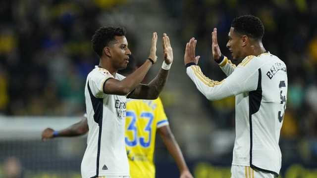 ريال مدريد يقسو على قادش بثلاثية نظيفة