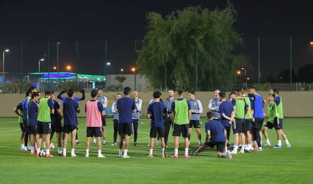 لاعبو العراق يخوضون أول وحدة تدريبية وكاساس يحثهم على التركيز: العد التنازلي قد بدأ