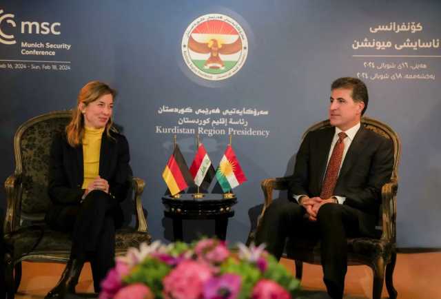 نيجيرفان بارزاني يتلقى دعوة لزيارة النمسا ويبحث مع ألمانيا الوضع الامني في العراق
