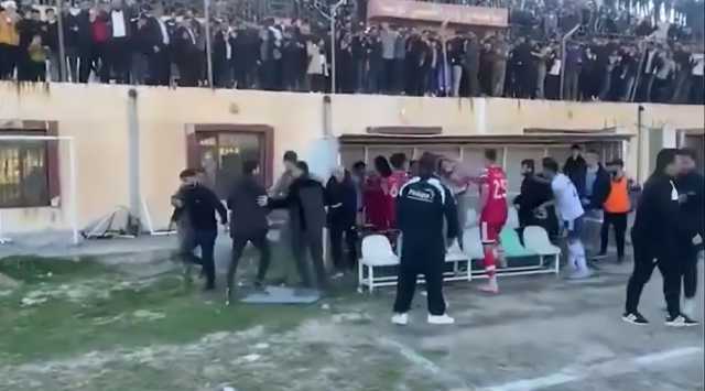 عراك بين ناديين في كركوك يتسبب باصابة 15 لاعبا ومطالبات بفتح تحقيق (فيديو)