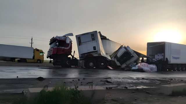 إصابة 5 أشخاص بحادث سير مروع على طريق كركوك أربيل