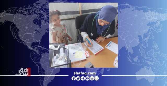 من ساحة بيتها المقصوف.. شفق نيوز تحاور صاحبة خيمة صديق الطفل والأم المرضع في غزة