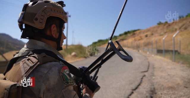 مقتل إرهابيين احدهما انتحاري وسقوط عنصر أمن ضحية واصابة آخر في الانبار