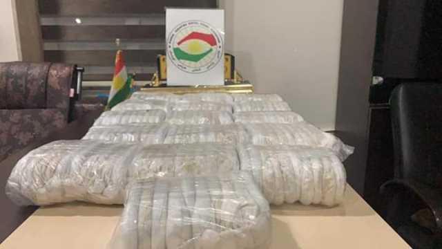 تفاصيل ضبط معمل مخدرات في كرميان: مواد أولية تكفي لإنتاج طنّين