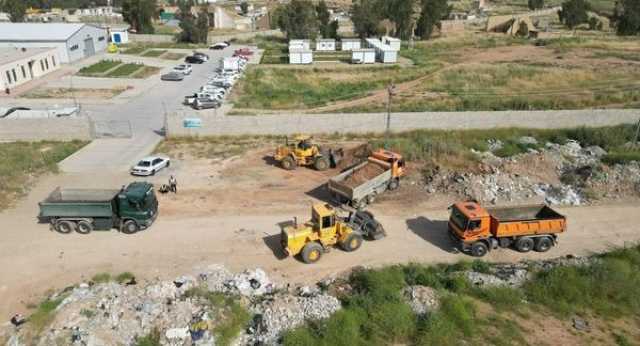 من جديد.. إيقاف العمل بطريق حيوي رغم تطمينات بلدية الموصل