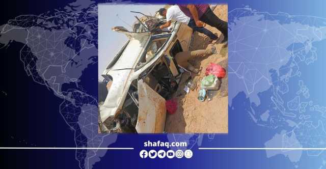 مصرع اربعة حجاج من اهالي السليمانية بحادث سير مروع قرب مدينة الرمادي