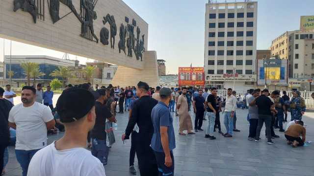 بغداد تستيقظ على احتجاجات (صور)