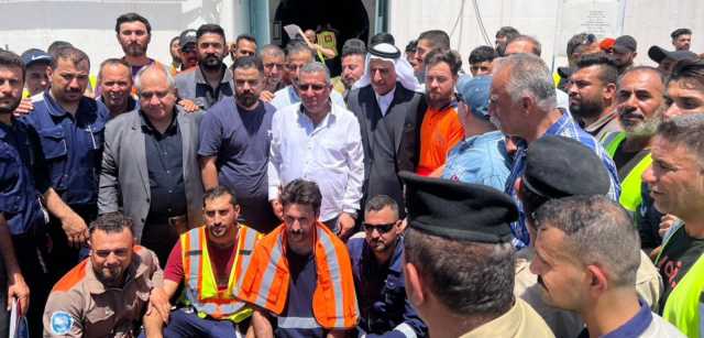 موظفو سد الموصل ينهون إضرابهم بعد وعود بصرف مستحقاتهم