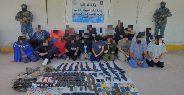 اعتقال 57 مطلوباً ومتهماً في نصف بغداد