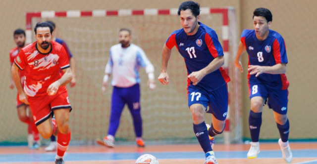 تعادل و4 انتصارات بدوري المحترفين لكرة الصالات