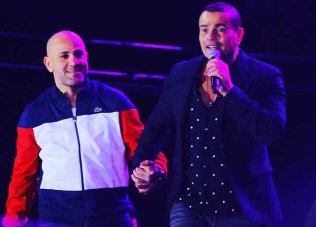 «فخور جدًا».. عزيز الشافعي: رحلتي بدأت مع عمرو دياب منذ 2019