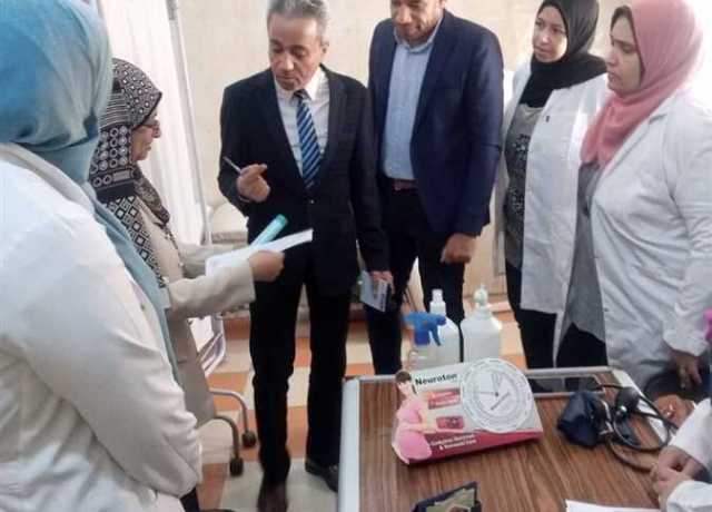 تنظيم قافلة طبية بقرية فى قنا