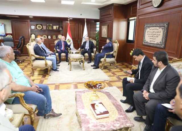 محافظ بني سويف يتابع جهود وأنشطة أجهزة وإدارات مديرية الزراعة
