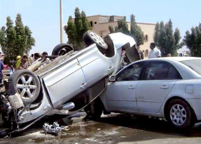إصابة 6 أشخاص في حوادث طرق متفرقة في أسوان