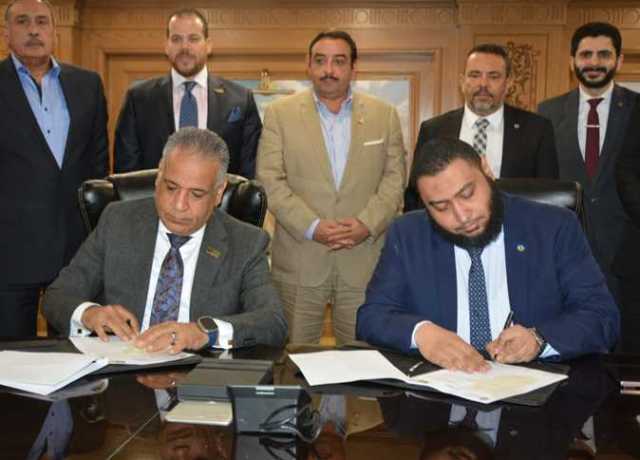 استحداث برامج جديدة.. بروتوكول تعاون بين «المصريين الأفارقة» و«المقاولون العرب»