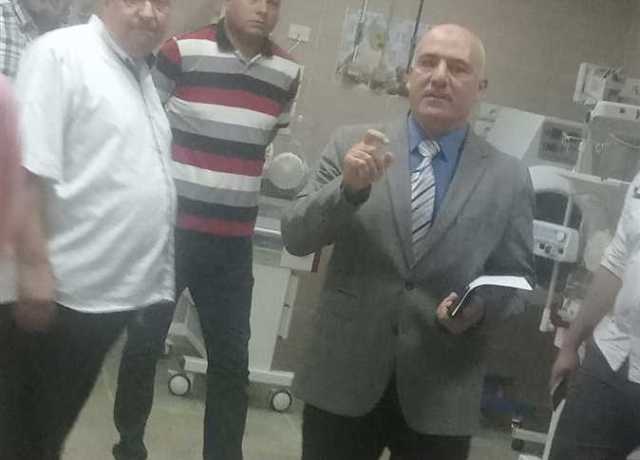 مدير «صحة المنوفية» يتفقد مستشفى الخطاطبة المركزي لمتابعة الأجهزة الطبية الجديدة