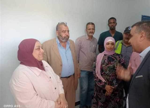 افتتاح أعمال تطوير أقسام مستشفى أسوان للصحة النفسية وعلاج الإدمان