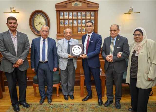 نقيب المهندسين يستقبل نائب رئيس المعهد العربي لعلوم السلامة بدولة الإمارات