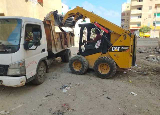 رفع 255 طن قمامة و15 طن أتربة بـ14 مركزًا ومدينة في كفر الشيخ