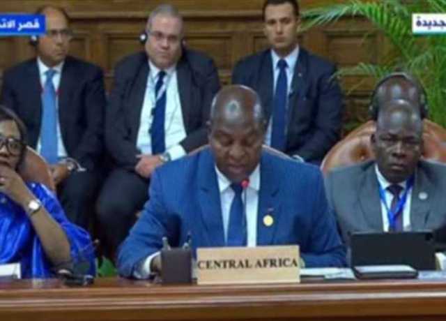 رئيس جمهورية أفريقيا الوسطى يحذر من خطورة الصراع في السودان وتداعياته