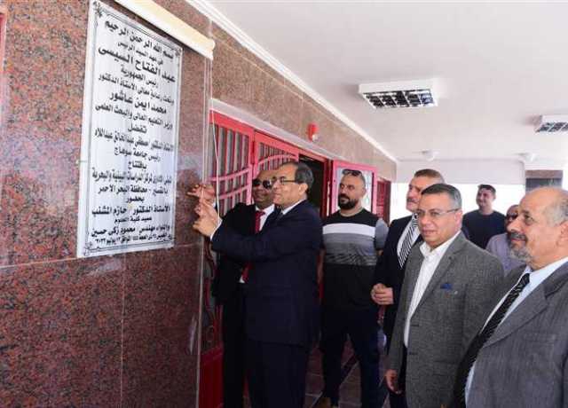 رئيس جامعة سوهاج يفتتح المبني الإداري لمركز الدراسات البيئية والبحرية بالقصير بتكلفة 18 مليون جنيه