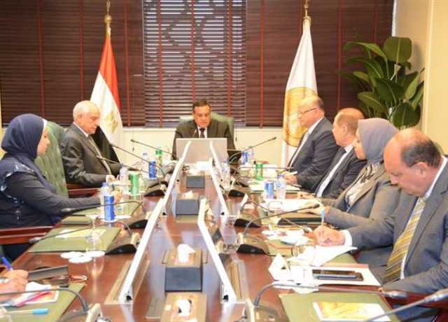 وزير التنمية المحلية يتابع مع محافظي القاهرة والجيزة معدلات تنفيذ المشروعات الخدمية