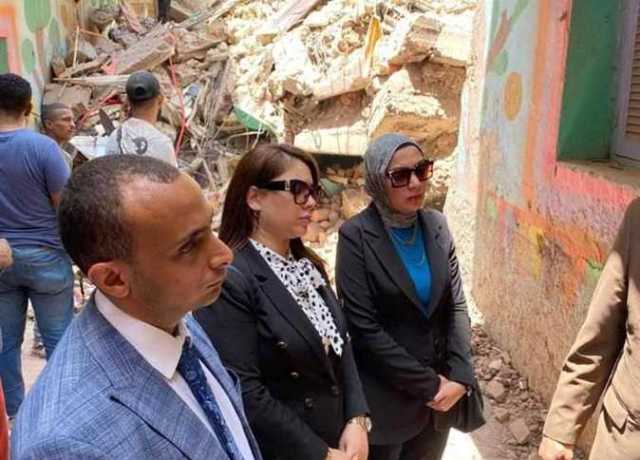 محافظة القاهرة: أعمال توسعة في الطابق الأول وراء انهيار عقار حدائق القبة