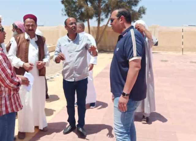 نائب وزير التربية والتعليم يتفقد مدارس الضبعة والنجيلة لبحث مشكلات الكثافة والتسرب من التعليم