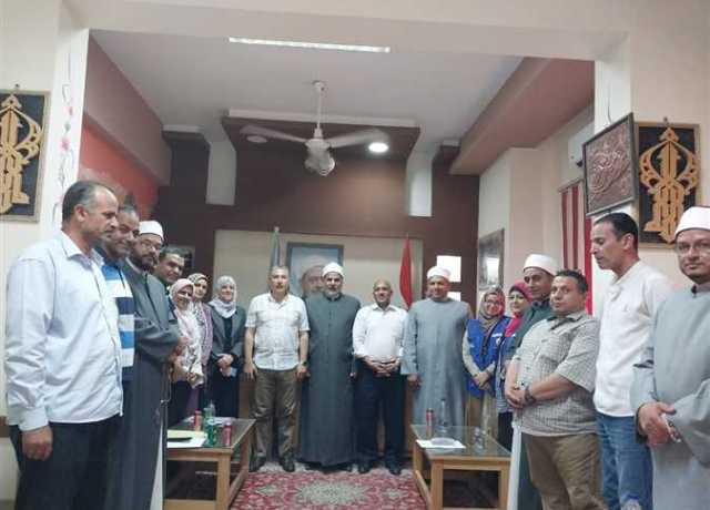«أزهر مطروح» يستقبل لجنة «القومي للسكان» لمناقشة آليات مكافحة «التسرب من التعليم»