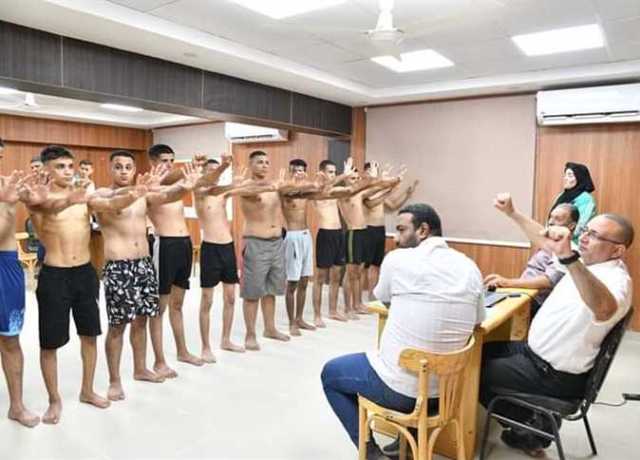 انطلاق اختبارات القدرات لكلية التربية الرياضية بجامعة الوادى الجديد
