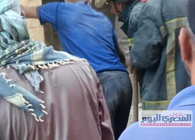 فحص العقارات المحيطة بموقع حادث انهيار عقار الخليفة