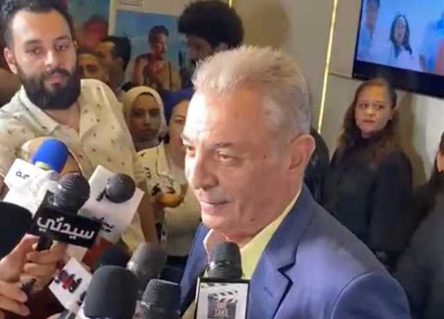 محمود حميدة ومحمد محمود أول الحضور في العرض الخاص لفيلم «مطرح مطروح» (صور)