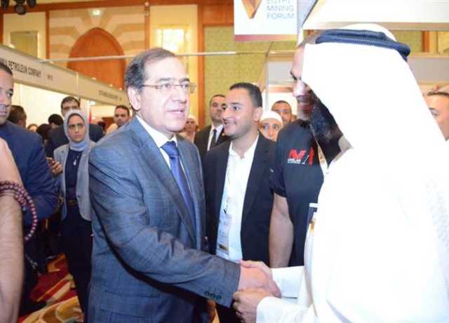 وزير البترول يتفقد جناح «الجويسري للصناعة» خلال فعاليات معرض منتدى التعدين 2023